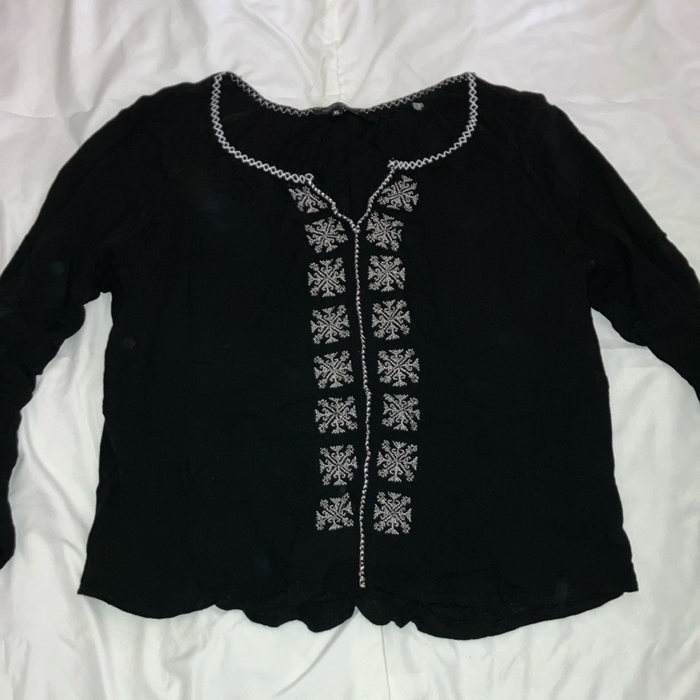 Papermoon Elegant Brown Blouse